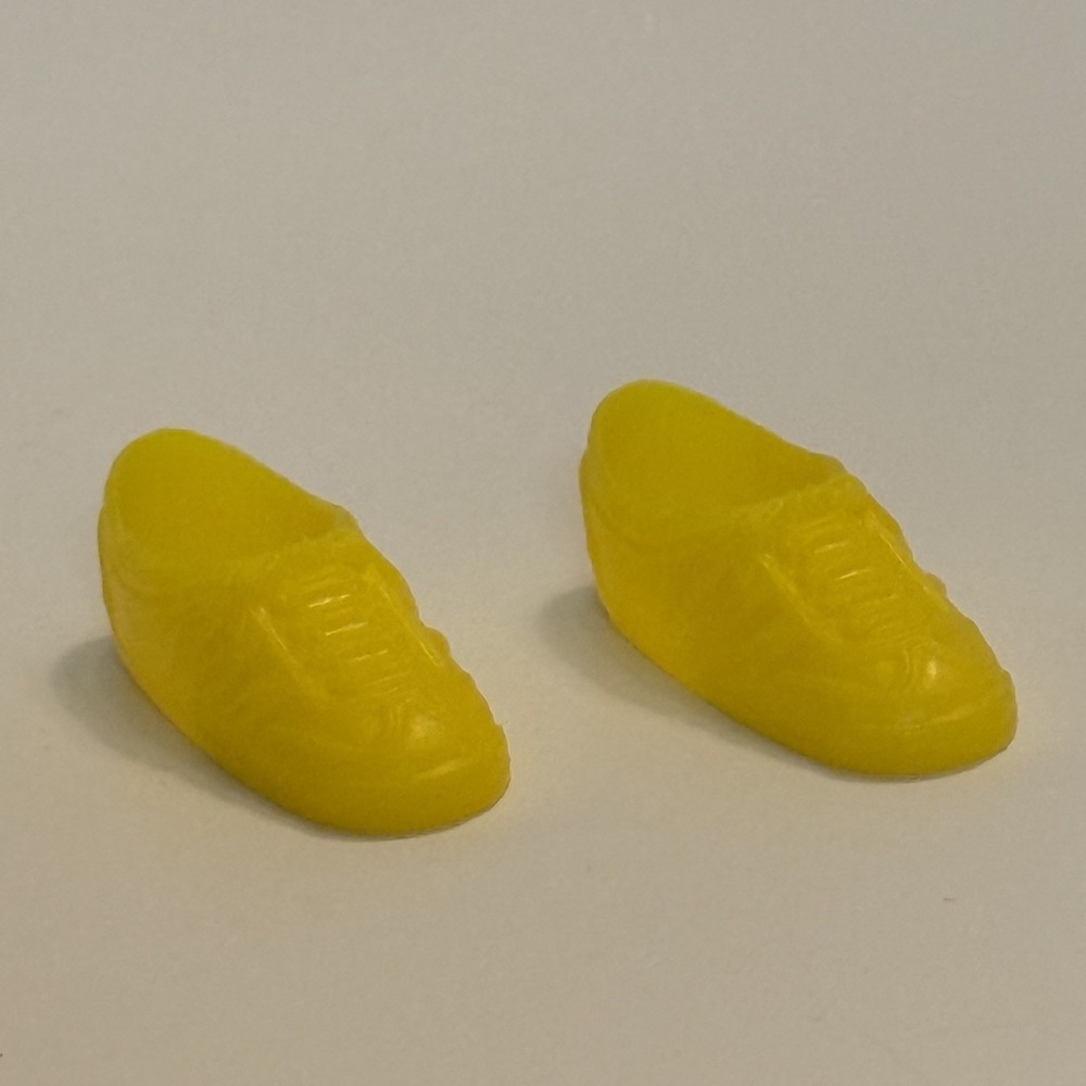 Mattel Barbie Yellow Classic Sneakers Tennis Shoes